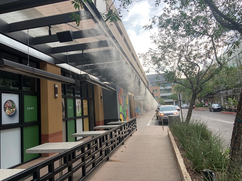 Misting Systems for Restaurants: Comfort, Cleanliness, and Outdoor Dining That Pays Off